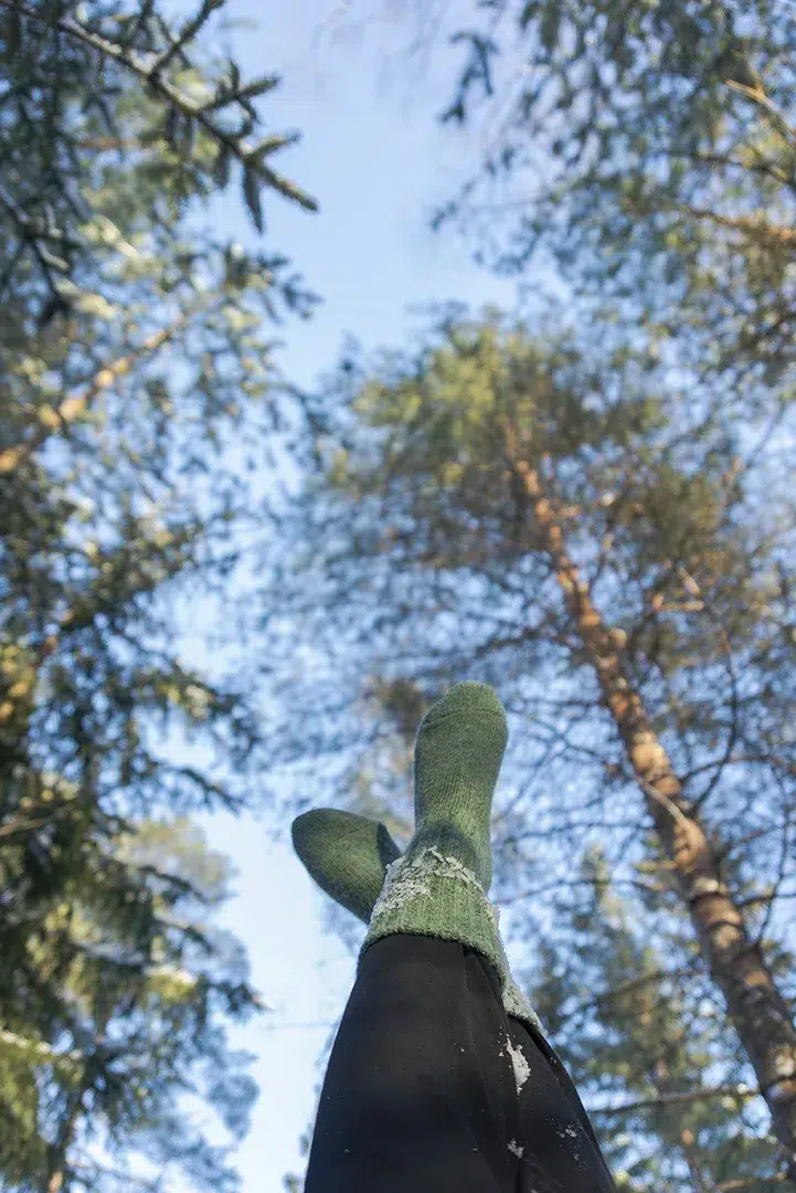 A wide and nature inspired selection of wool socks