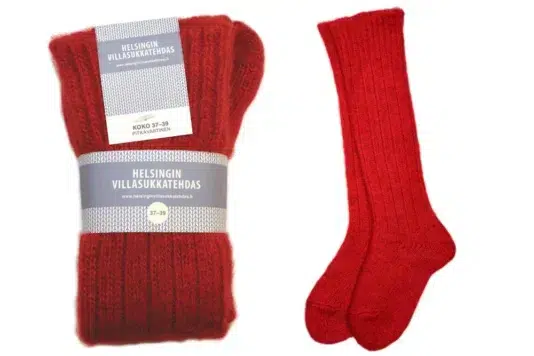 Long-sleeved wool socks